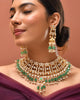 Kundan Mughal Charm Necklace Set