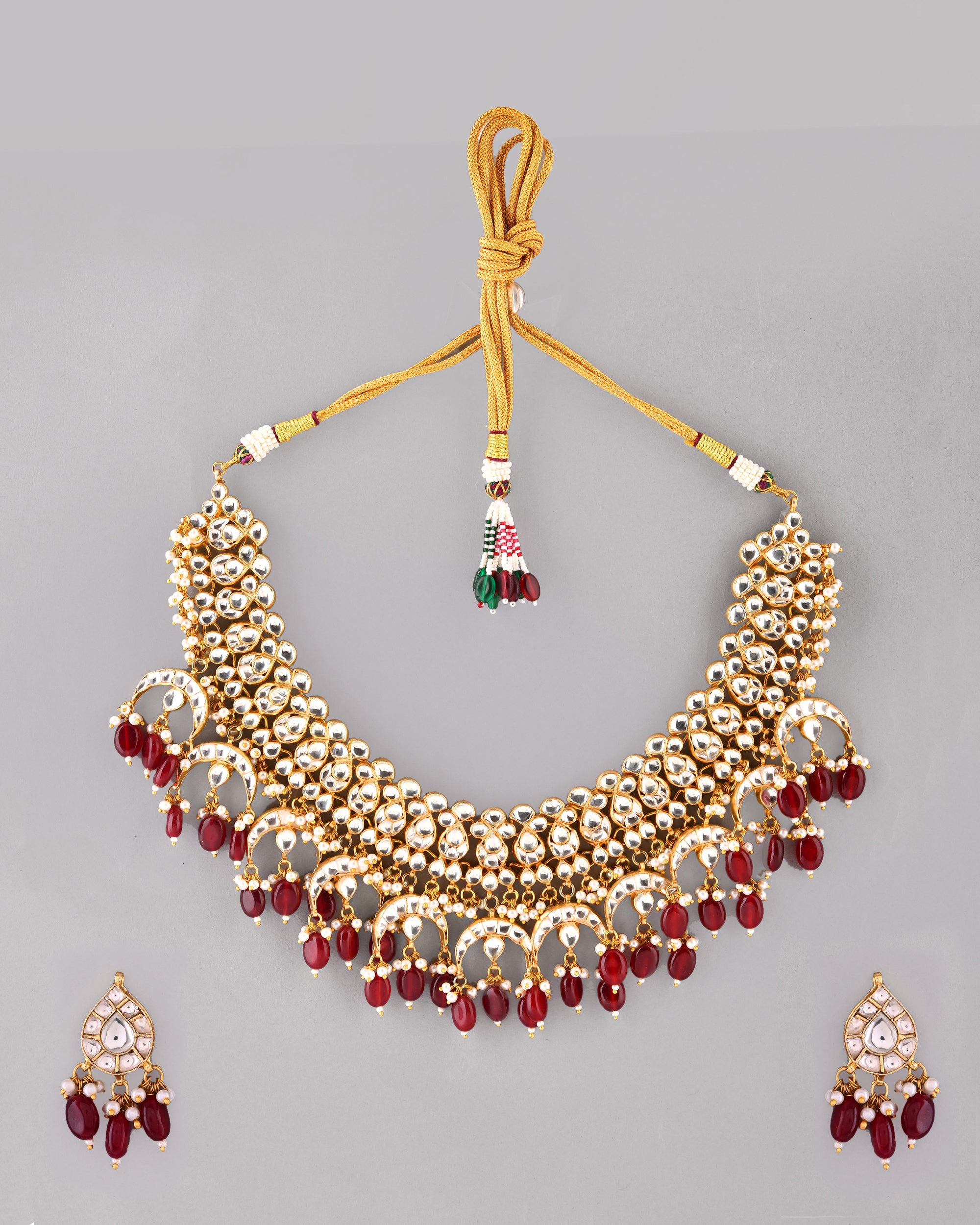 Kundan Celestial Grace Necklace Set