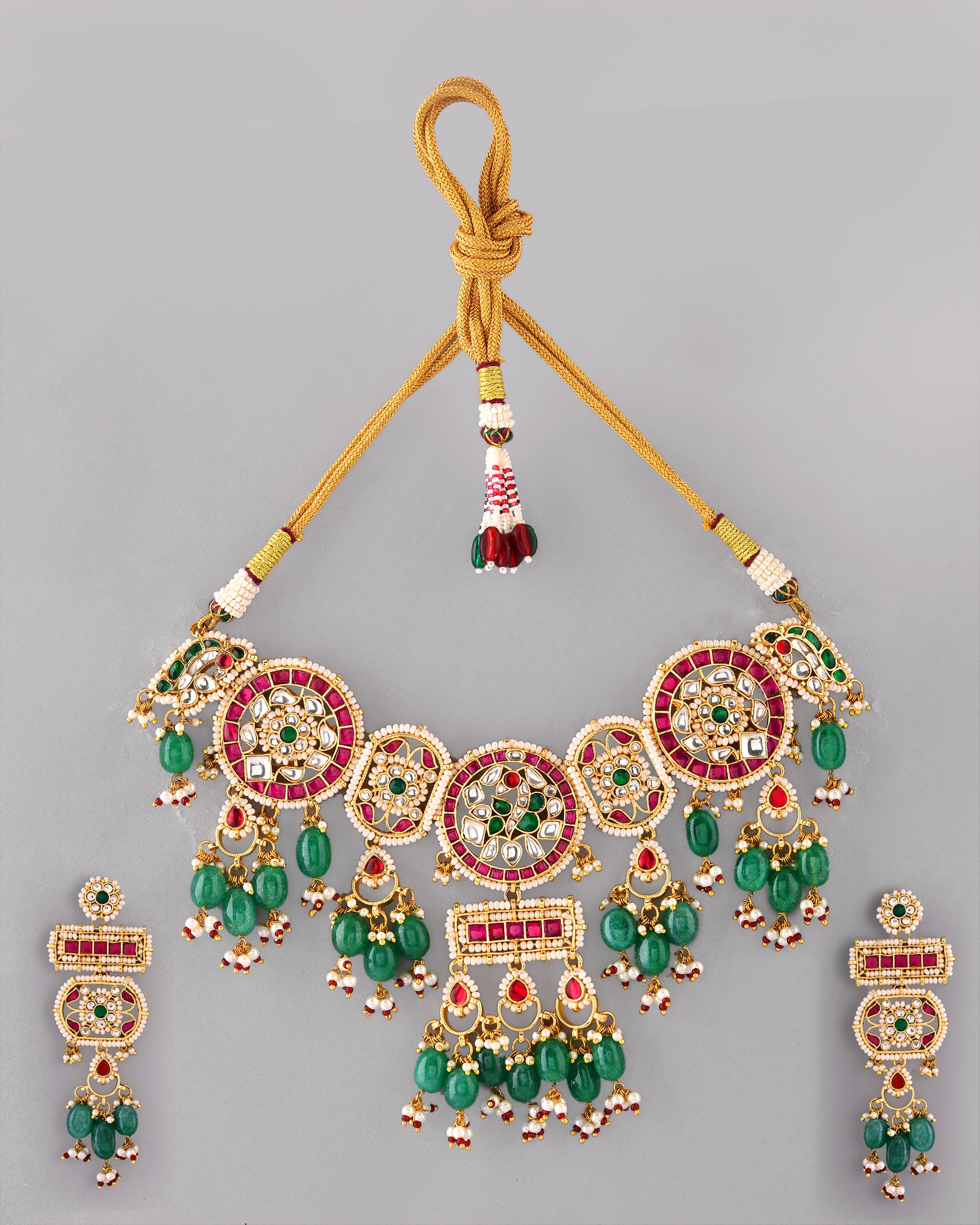 Kundan Heritage Bride Necklace Set