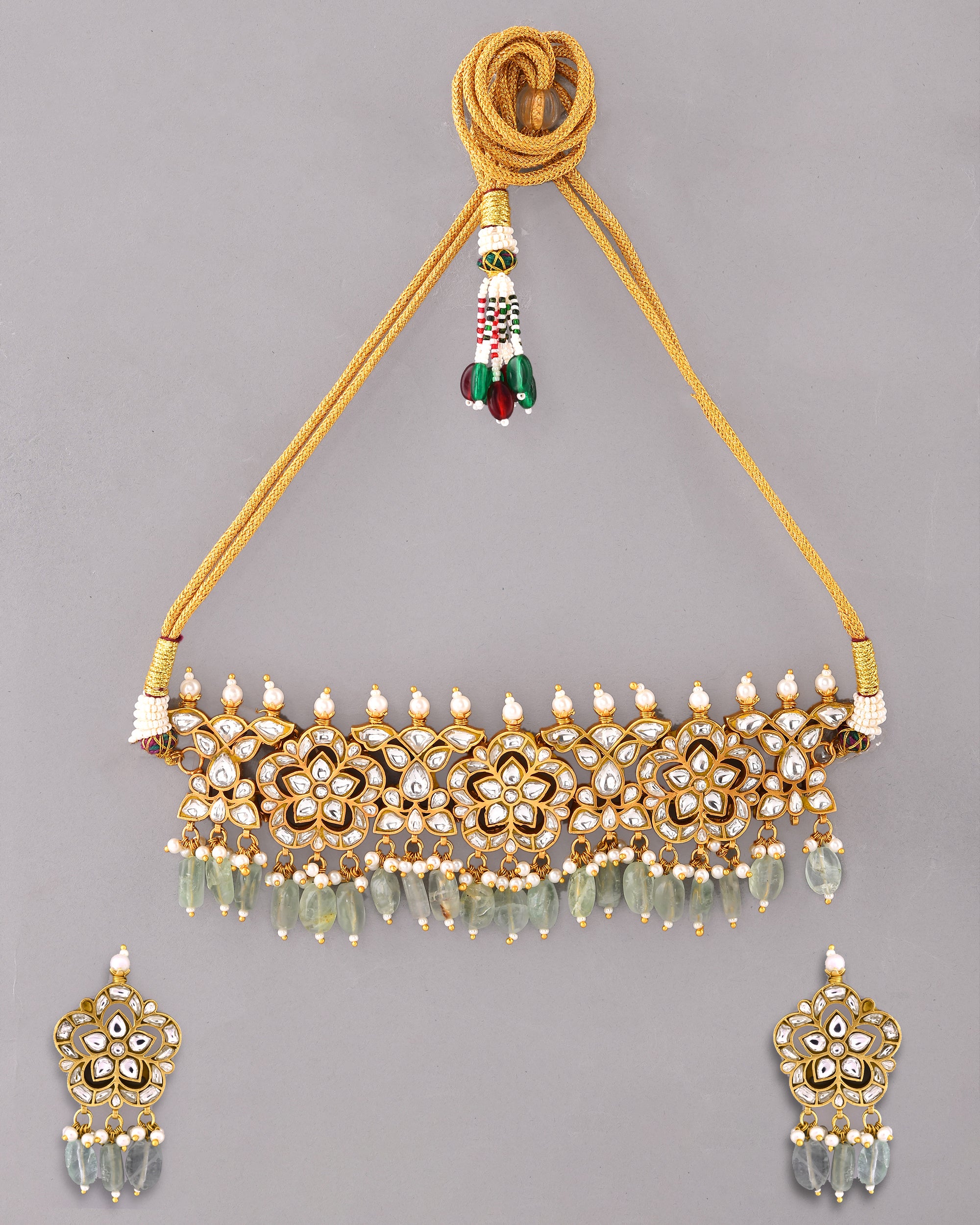Kundan Starry Night Necklace Set