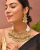 Kundan Blossom Aura Necklace Set