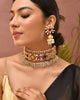 Kundan Vintage Spark Necklace Set