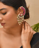 Kundan Banarasi Phool Earrings