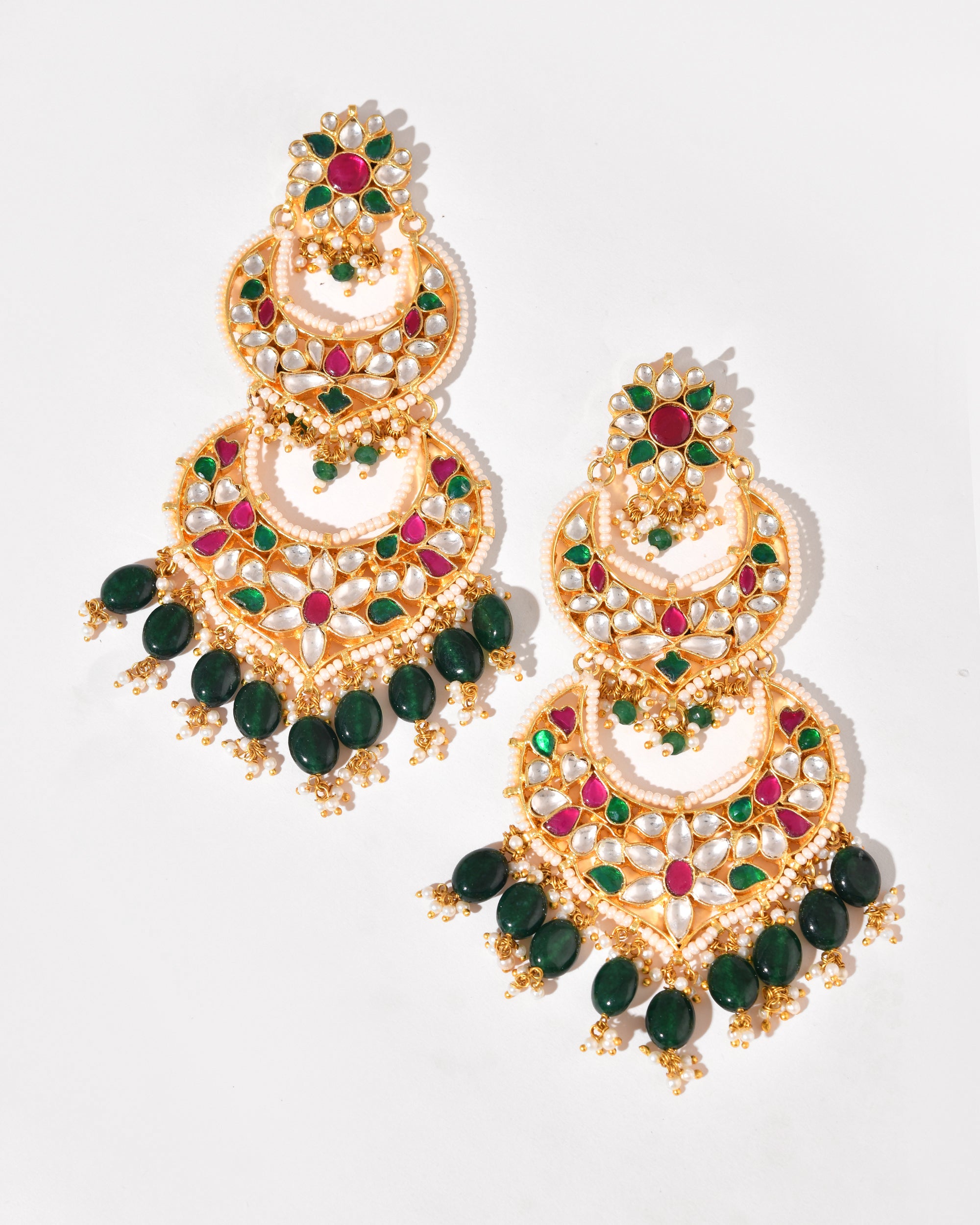 Kundan Nritya Tarang Earrings