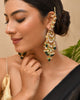 Kundan Devi Shringar Earrings