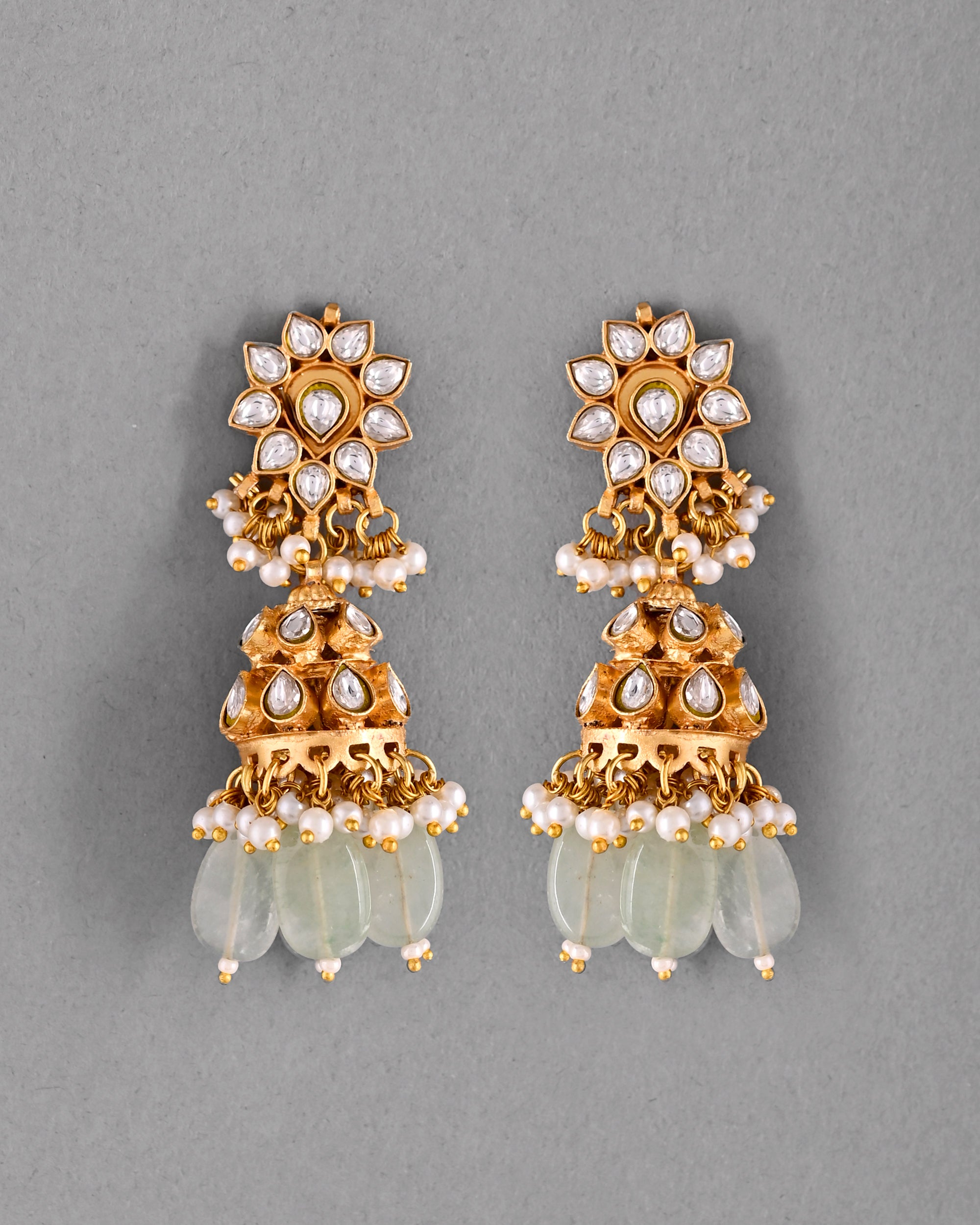 Kundan Rajkumari Earrings