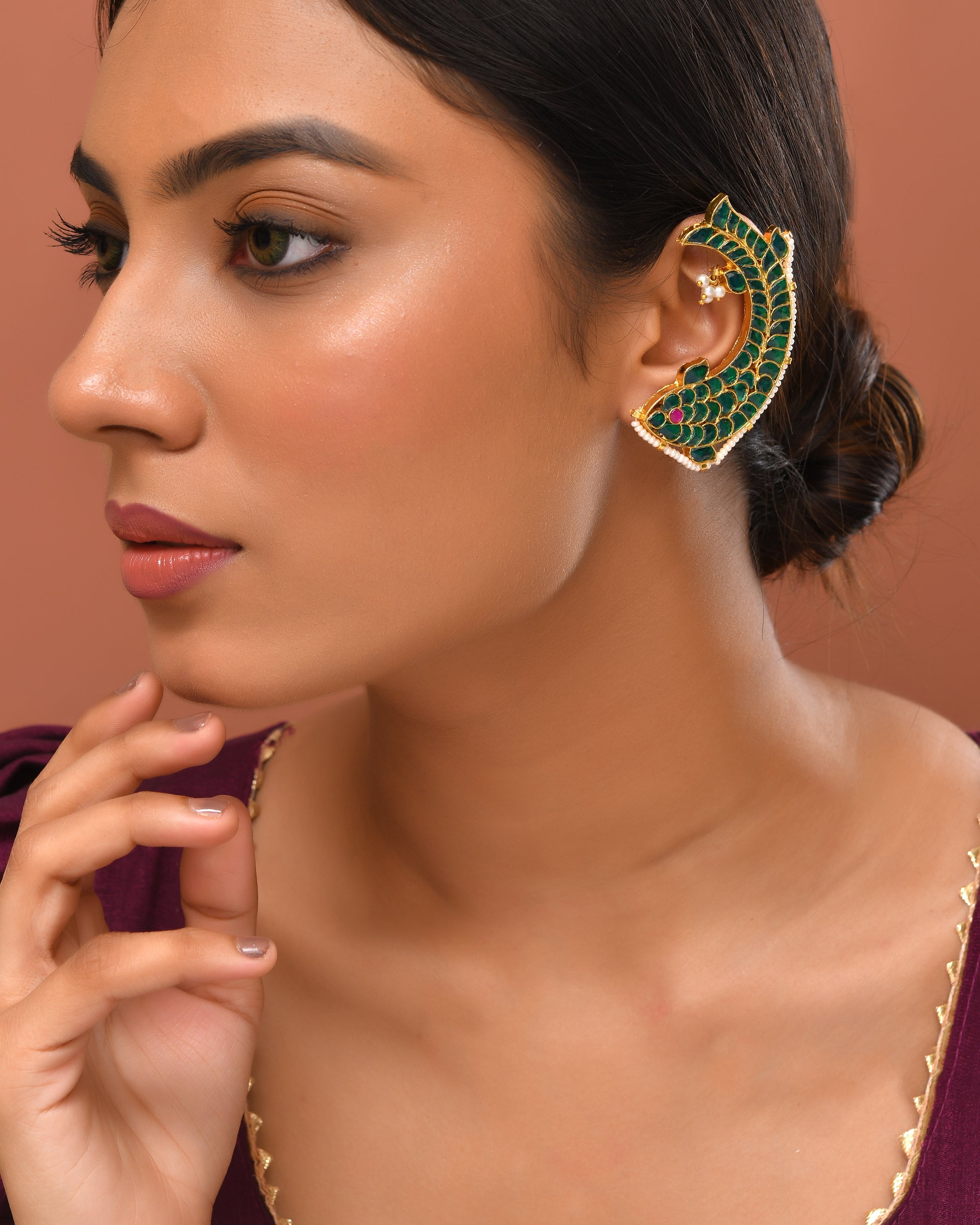 Kundan Noor-e-Nazaara Earrings
