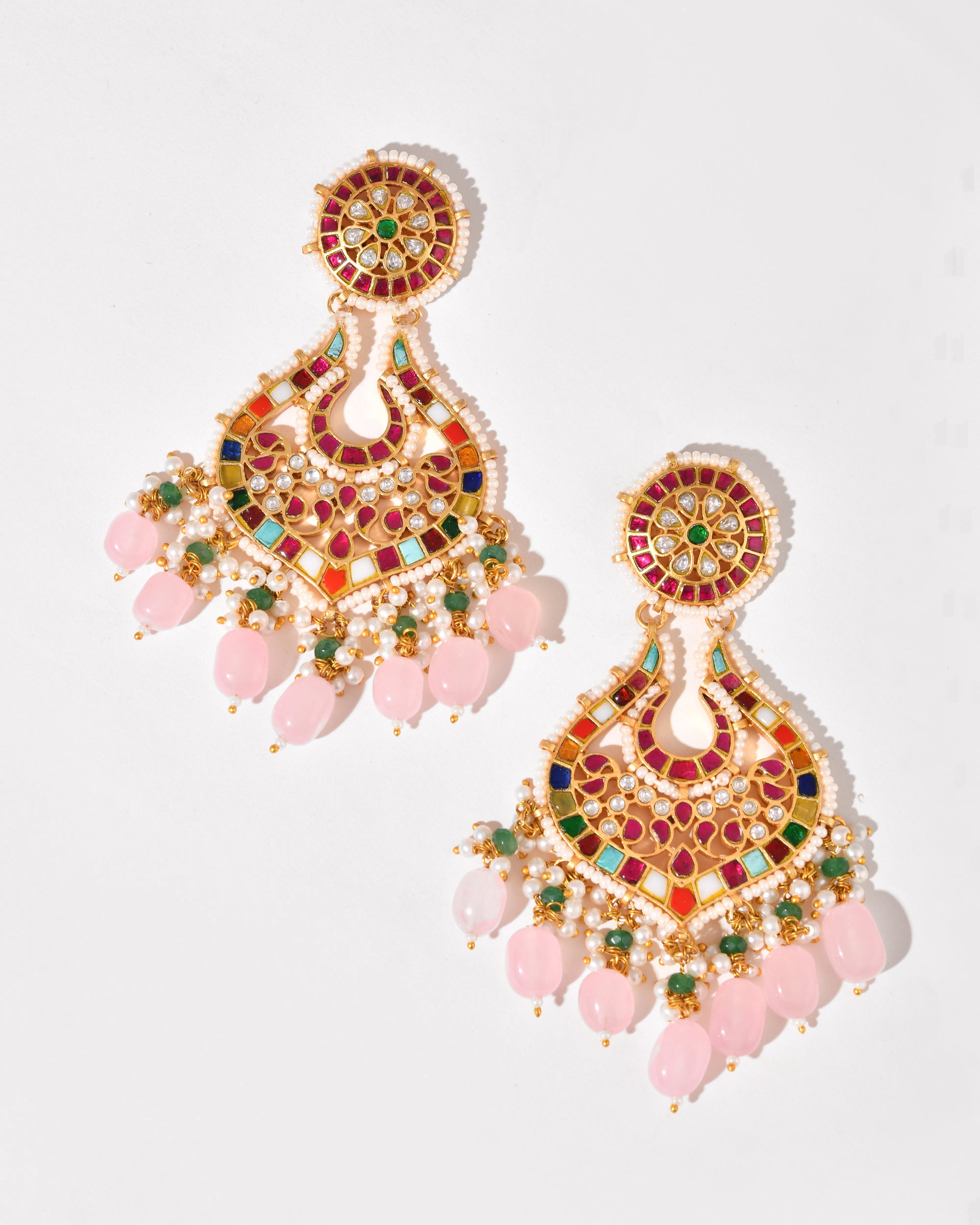 Kundan Sitaron ki Jhalak Earrings