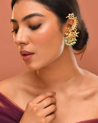 Kundan Shehnai Charm Earrings
