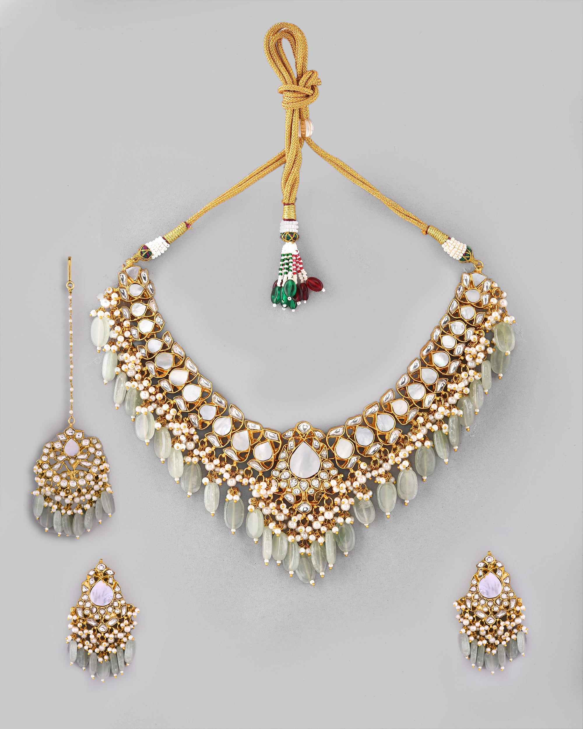 Kundan Celestial Bloom Necklace Set