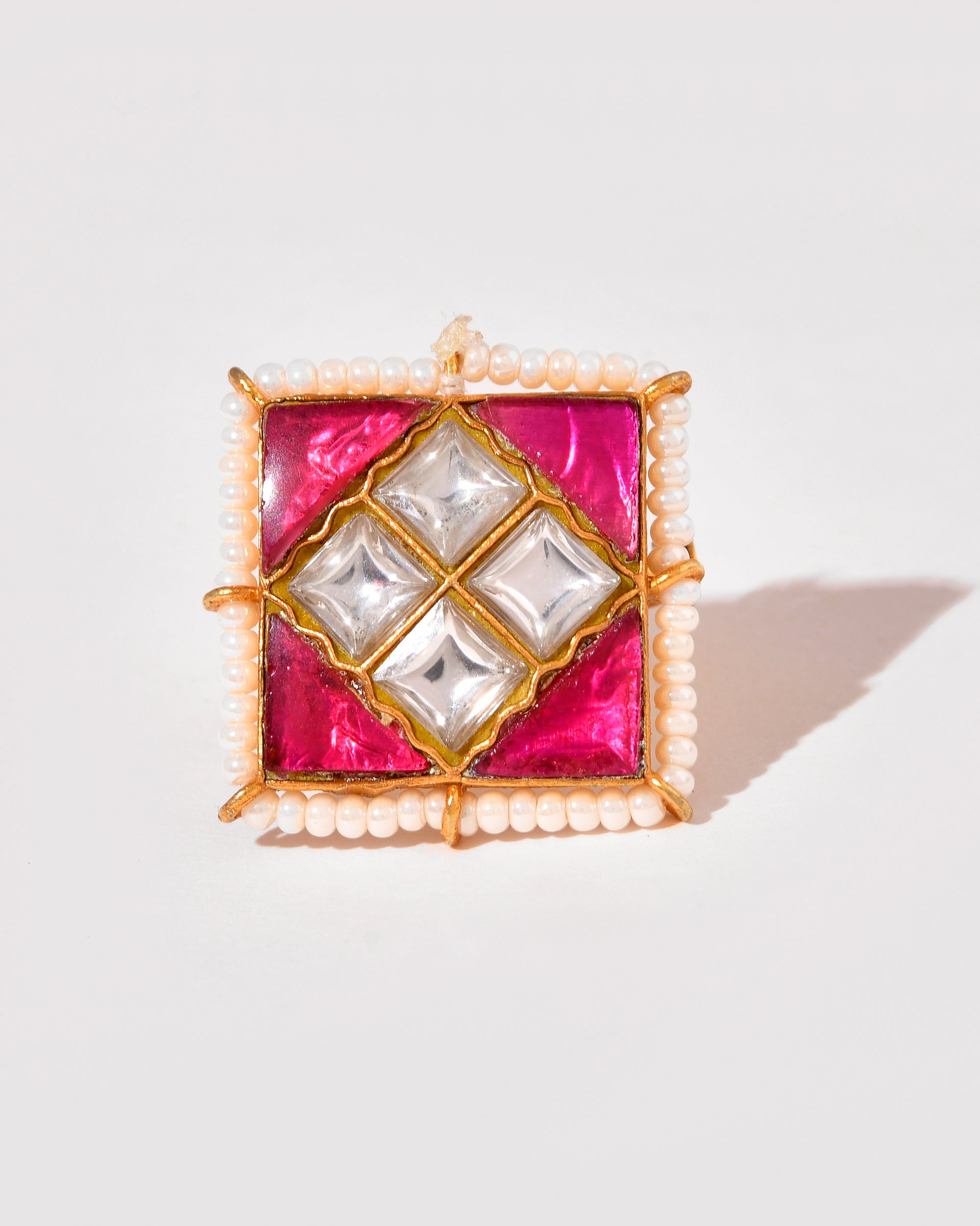Kundan Mohini Ring
