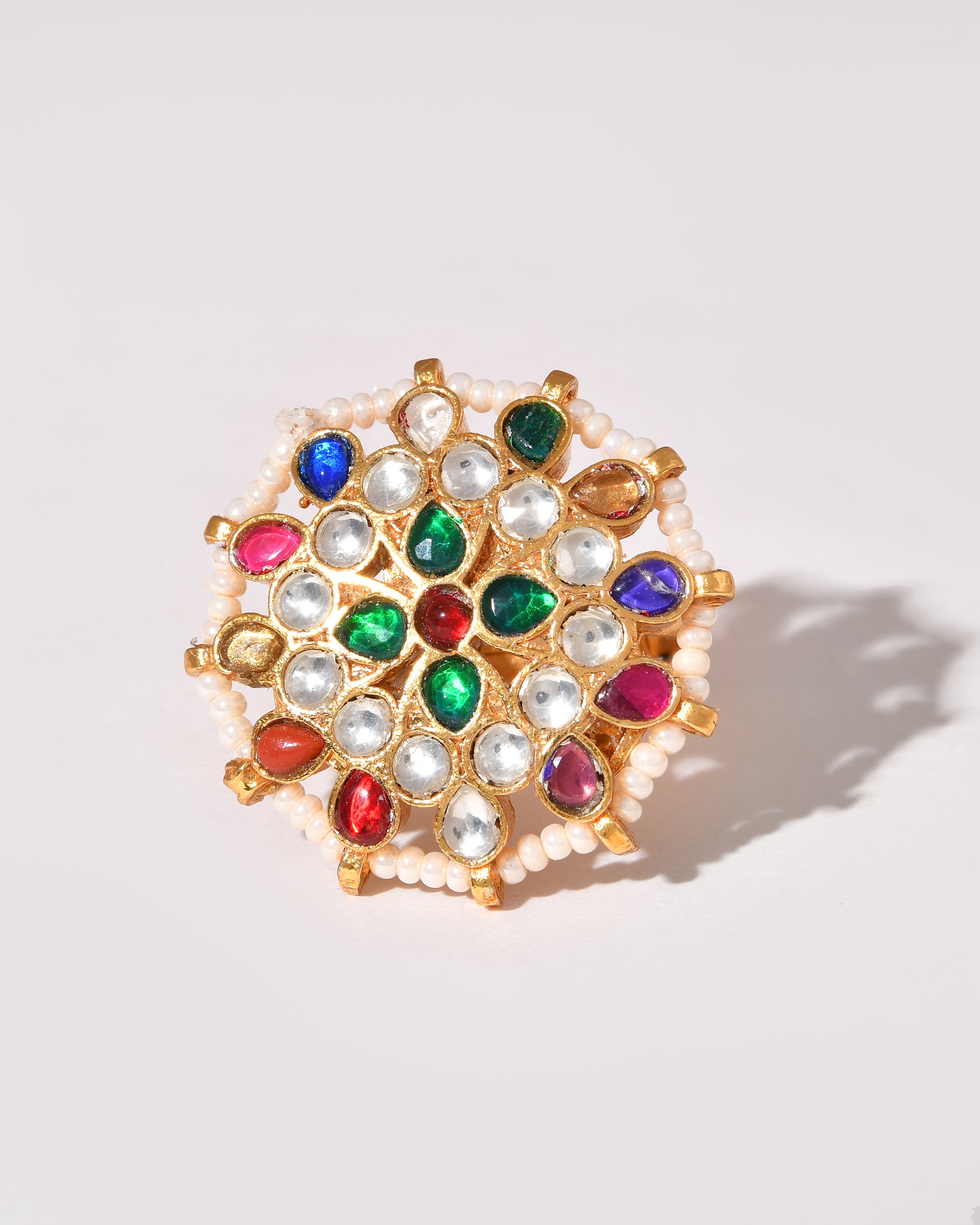 Kundan Raga Ratna Ring