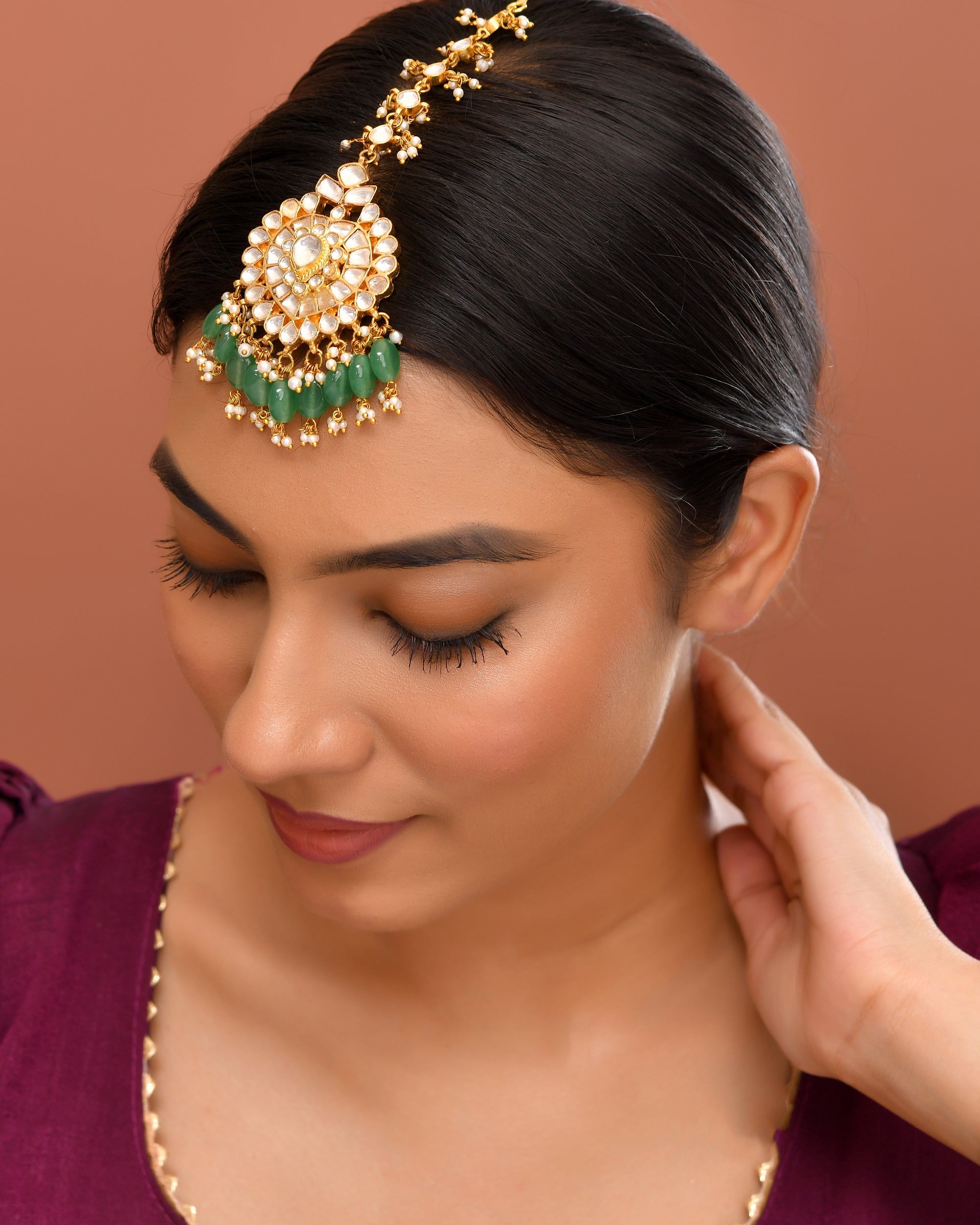 Kundan Shakti Shobha Maangtika