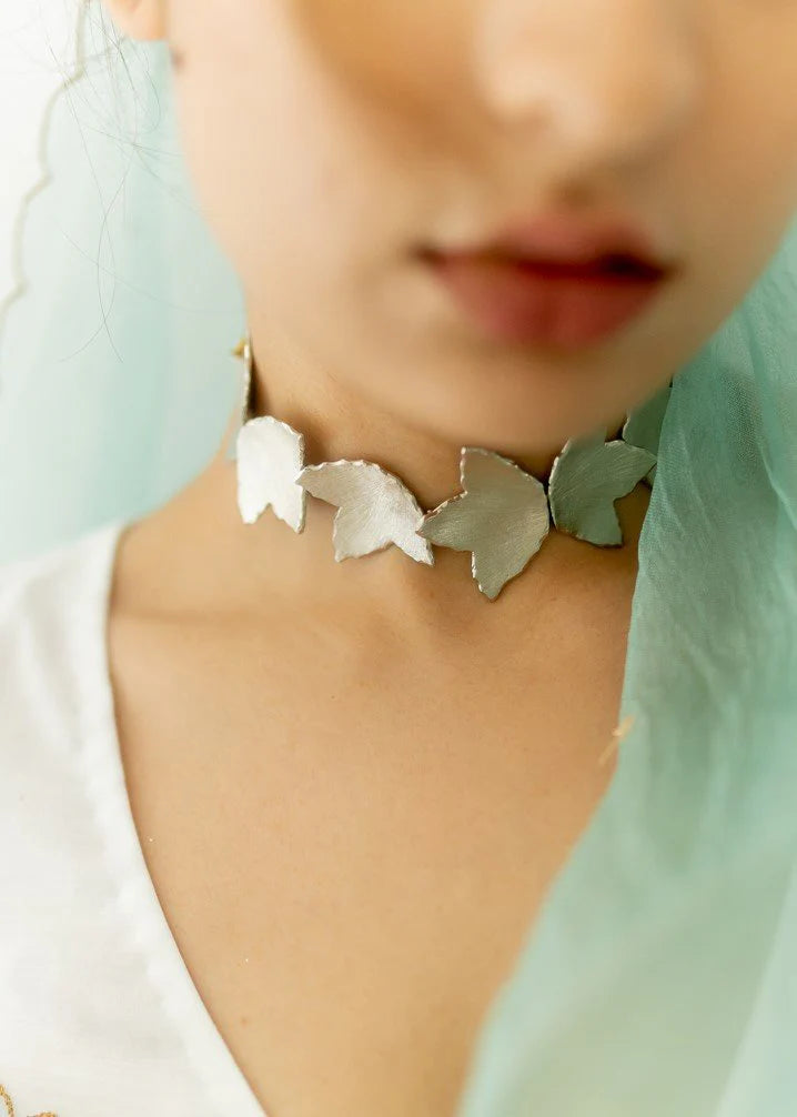 Mogra patti choker