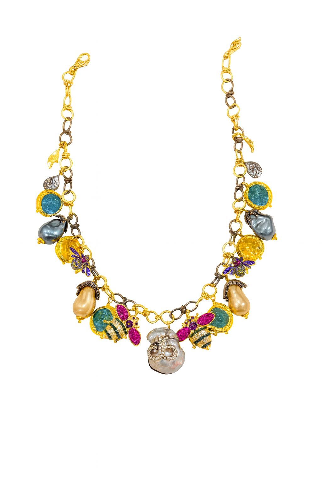 Boho charm treasure chain