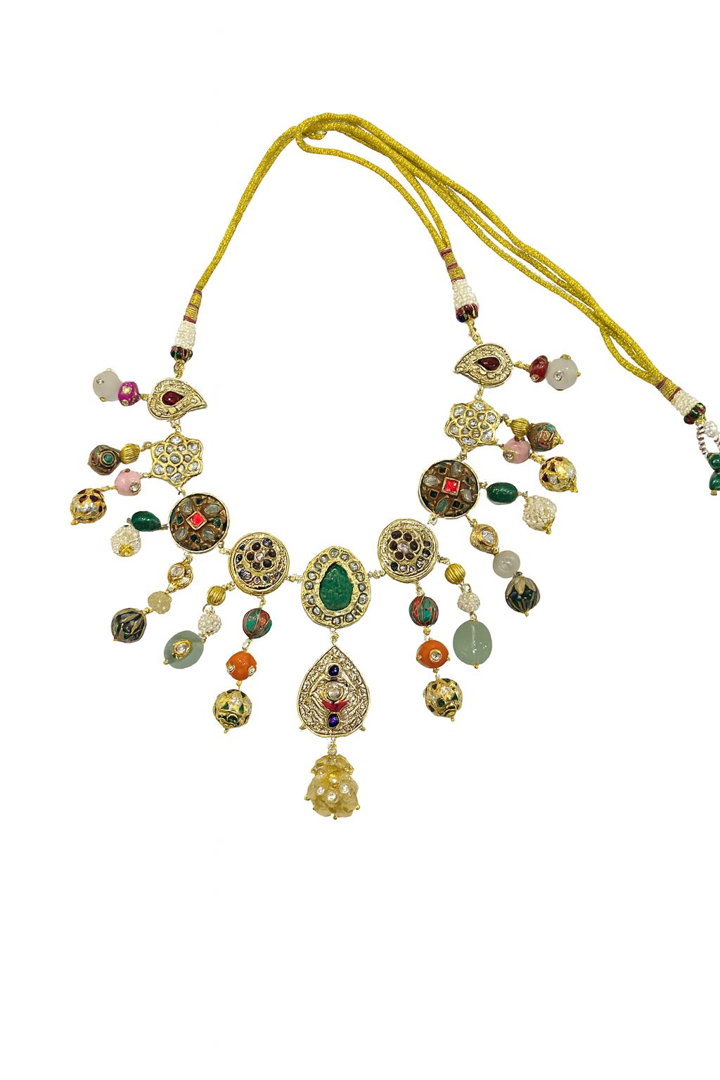 The jewel cascade necklace