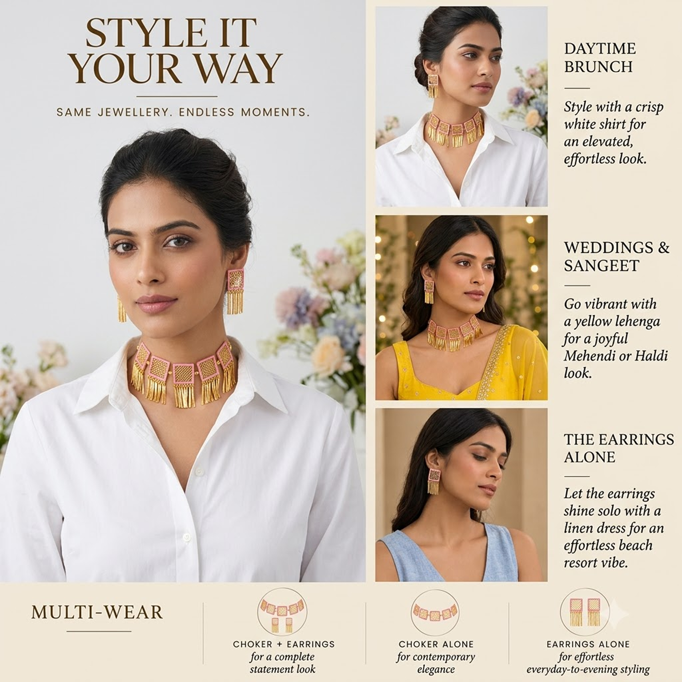 Alhmabra choker set