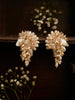 Versatile off-white pearl earrings