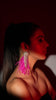 Fuchsia Cascade Earrings