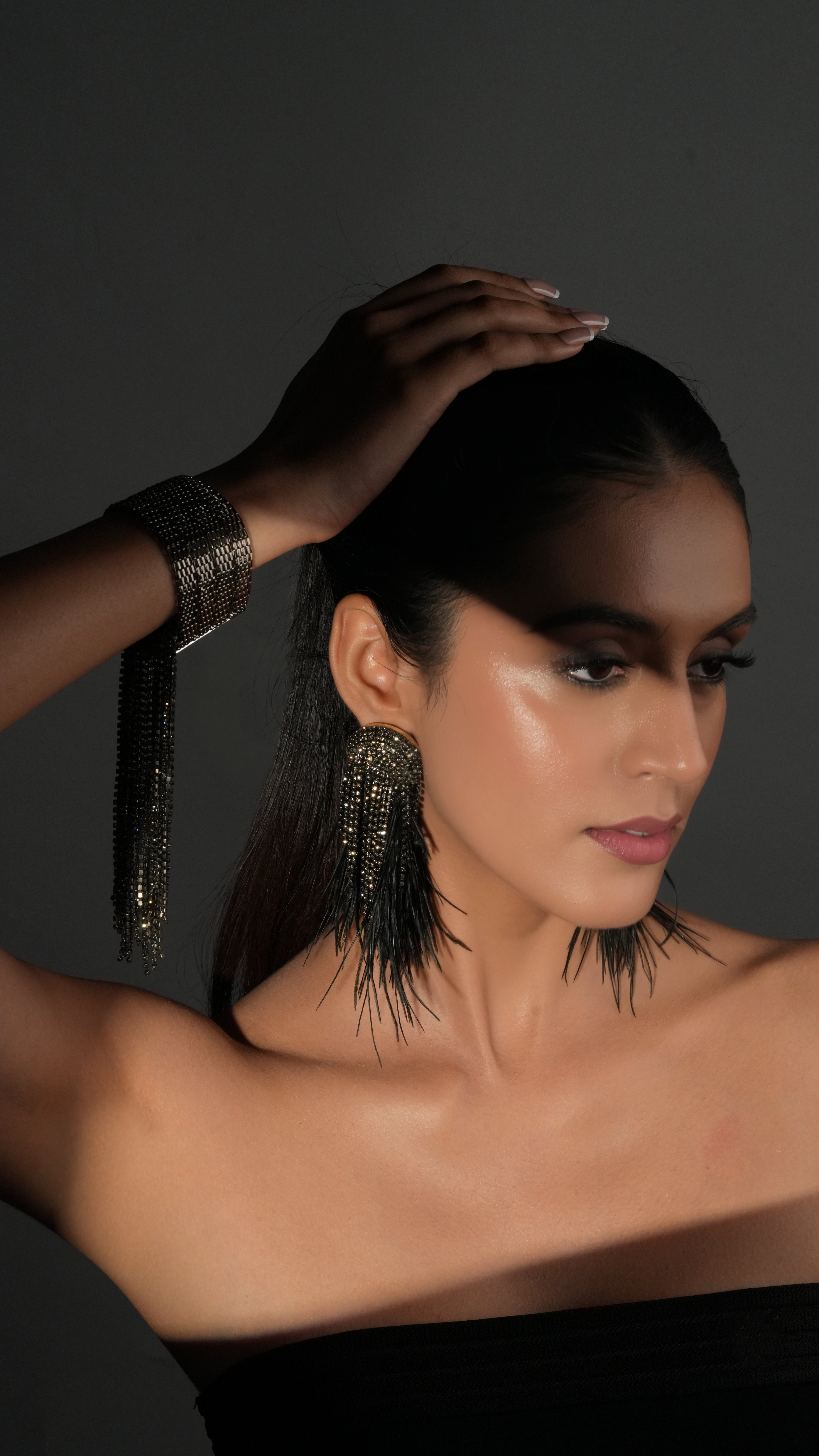 Crystal Dangling Bracelet