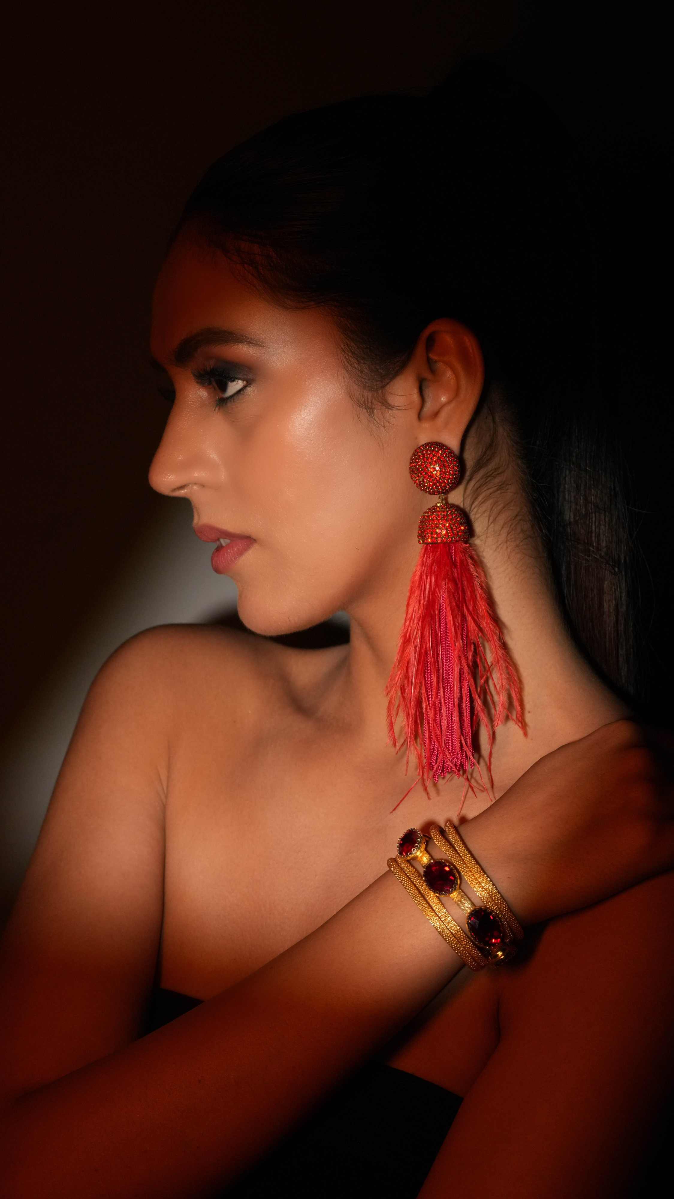 Crimson Stone Bracelet