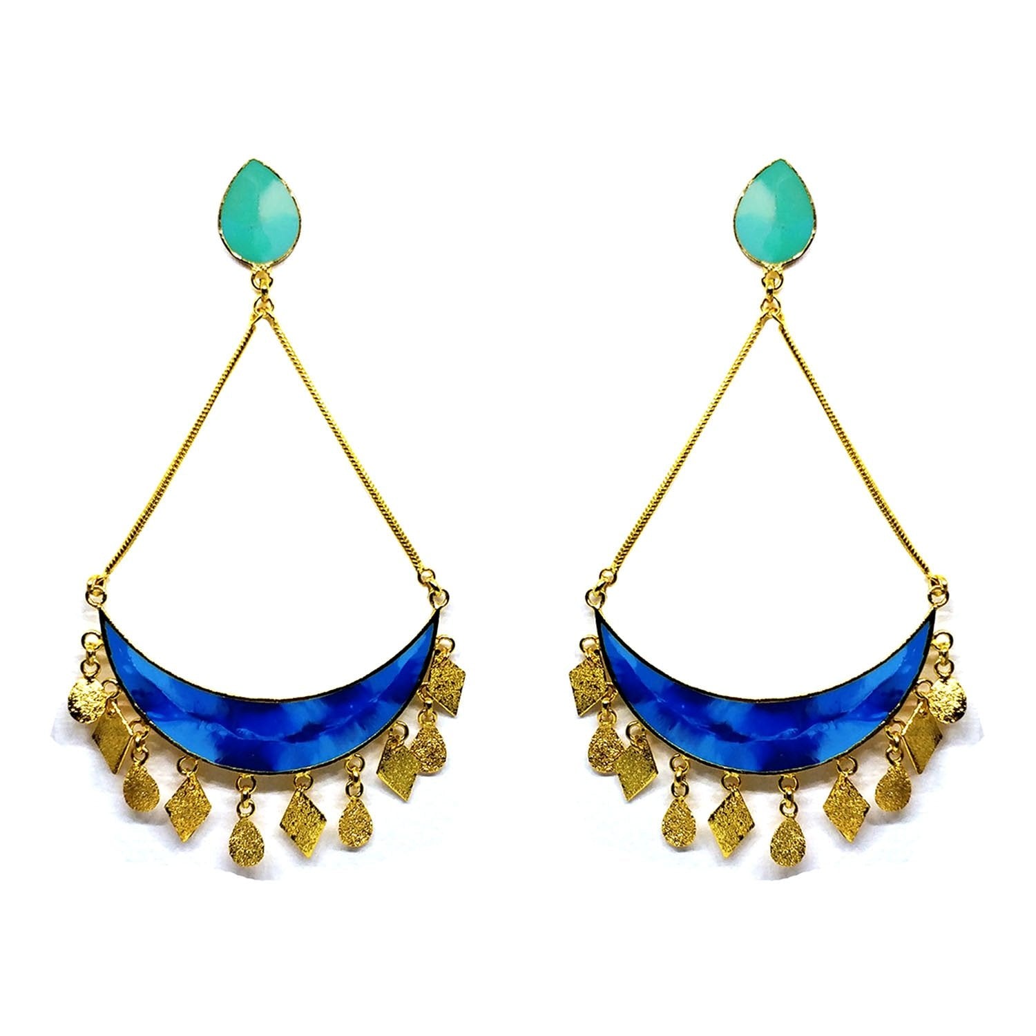 Blue chandbalis