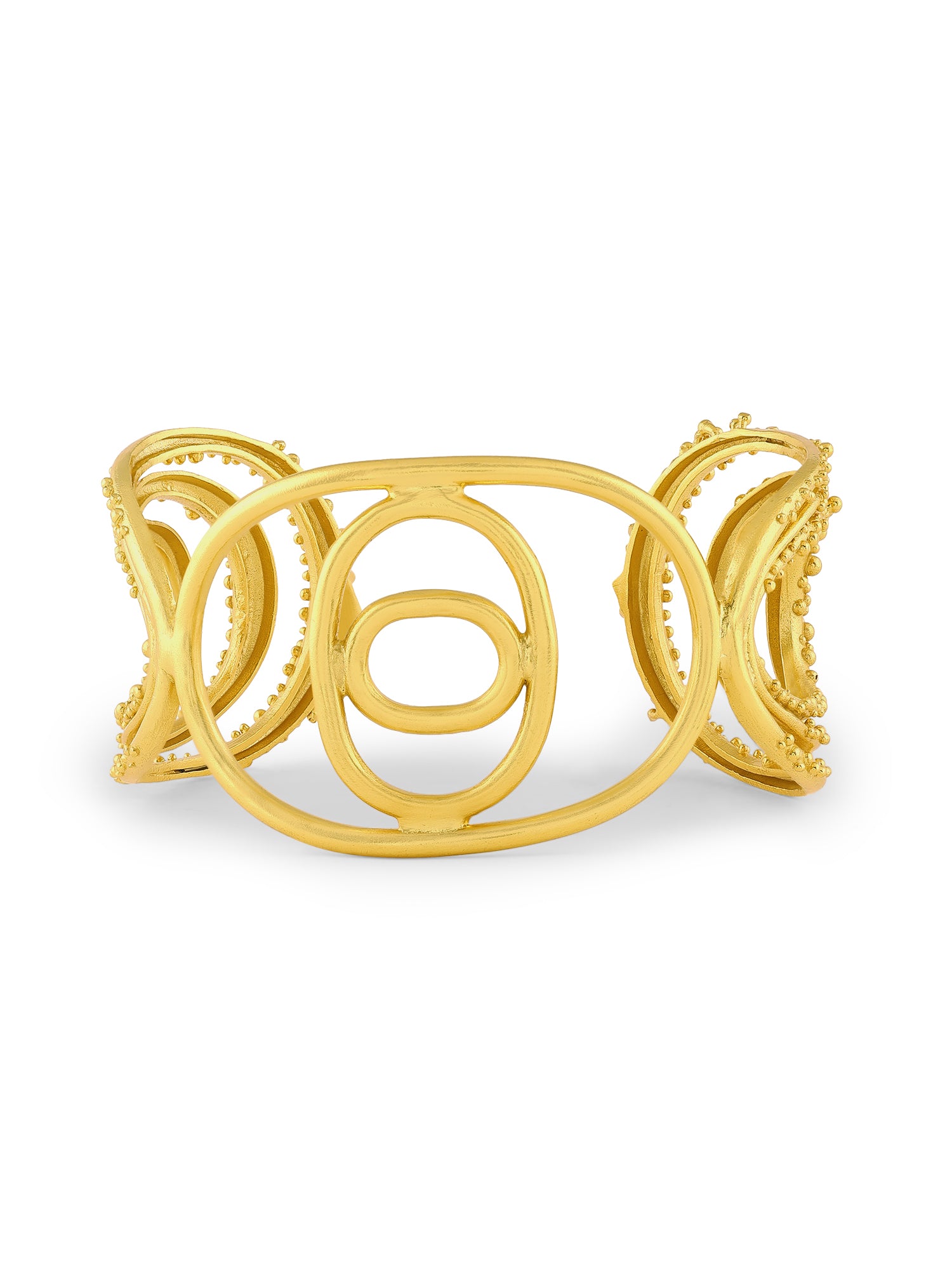 Vine Oval Triple Cuff