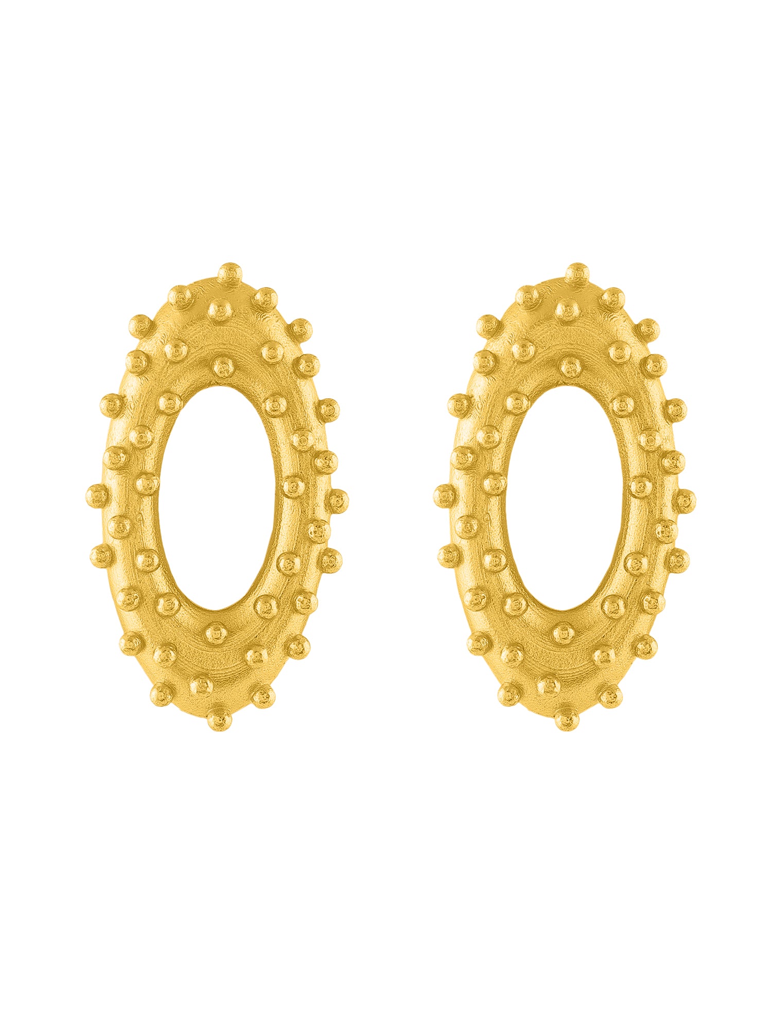 Vine Oval studs