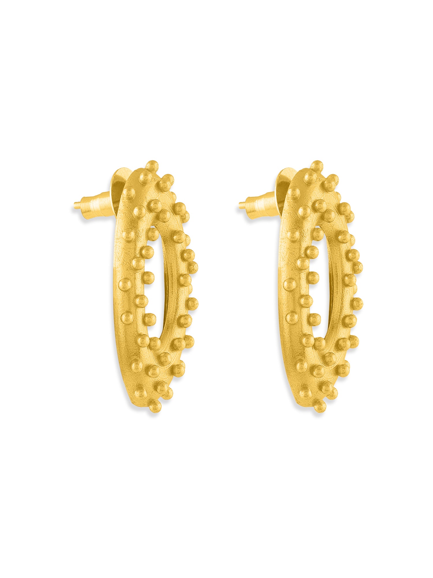 Vine Oval studs