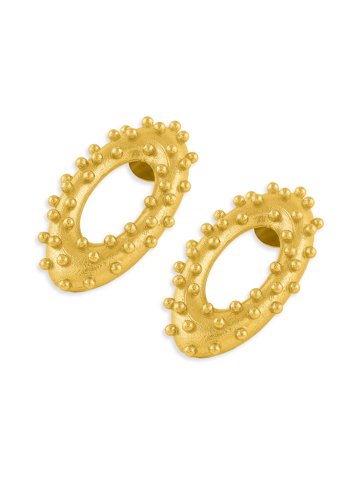 Vine Oval studs