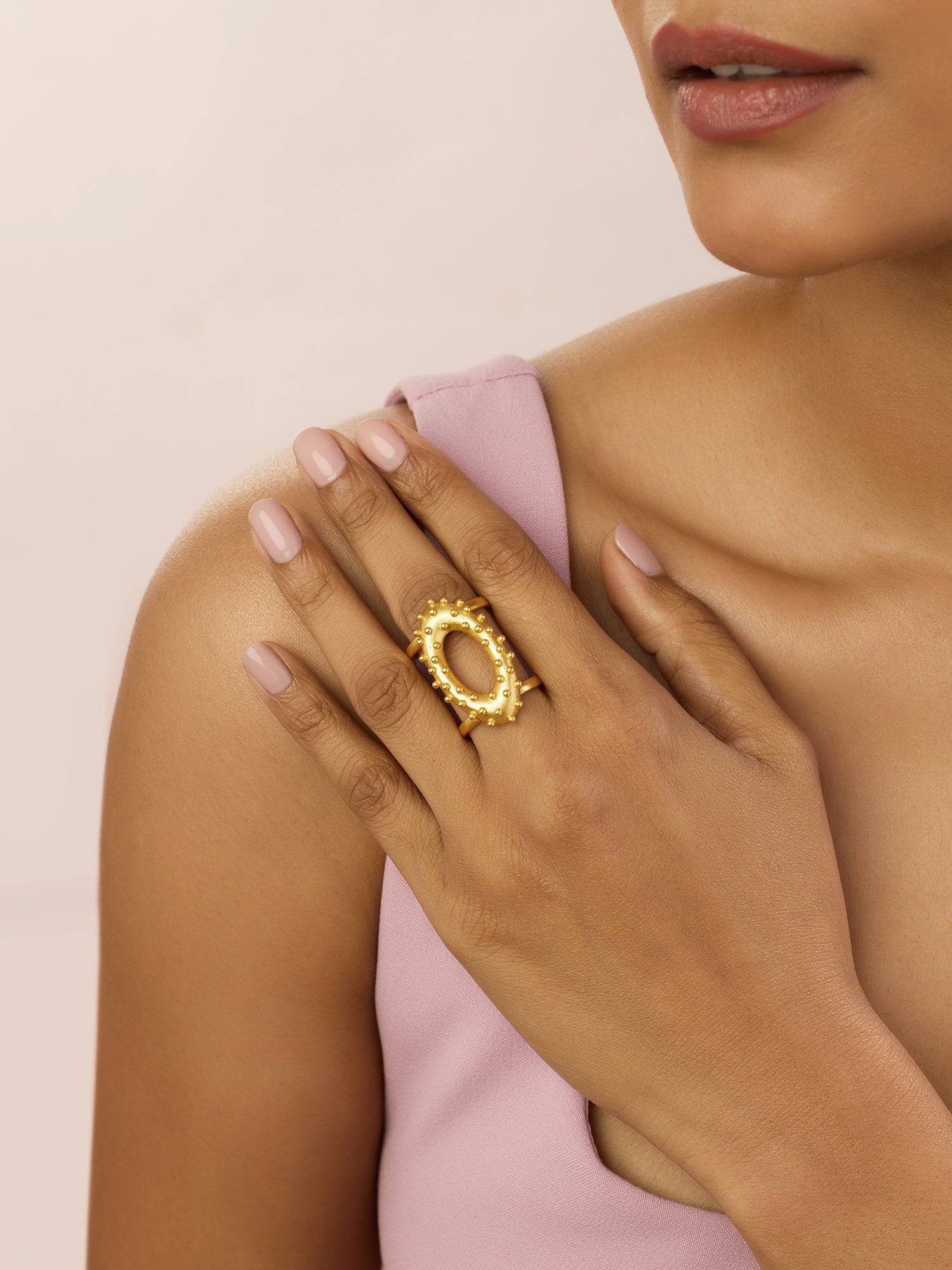 Vine Oval Ring