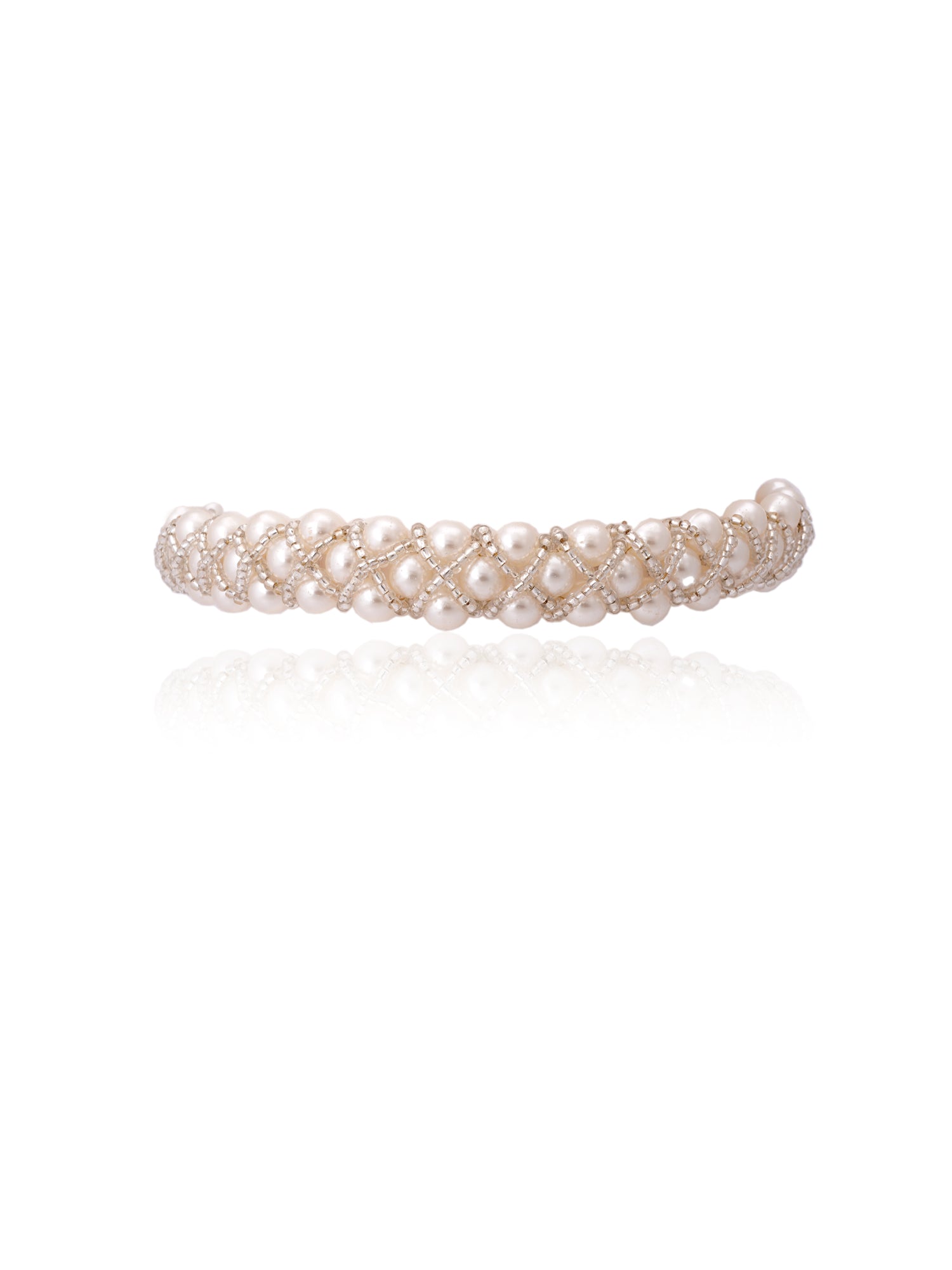Helmi choker  white