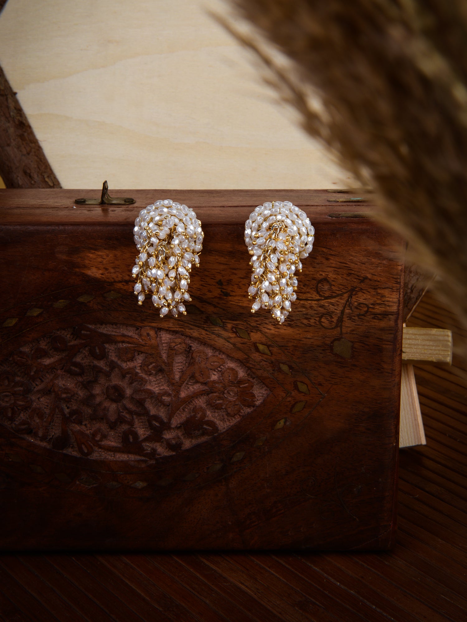 Martisha pearl studs