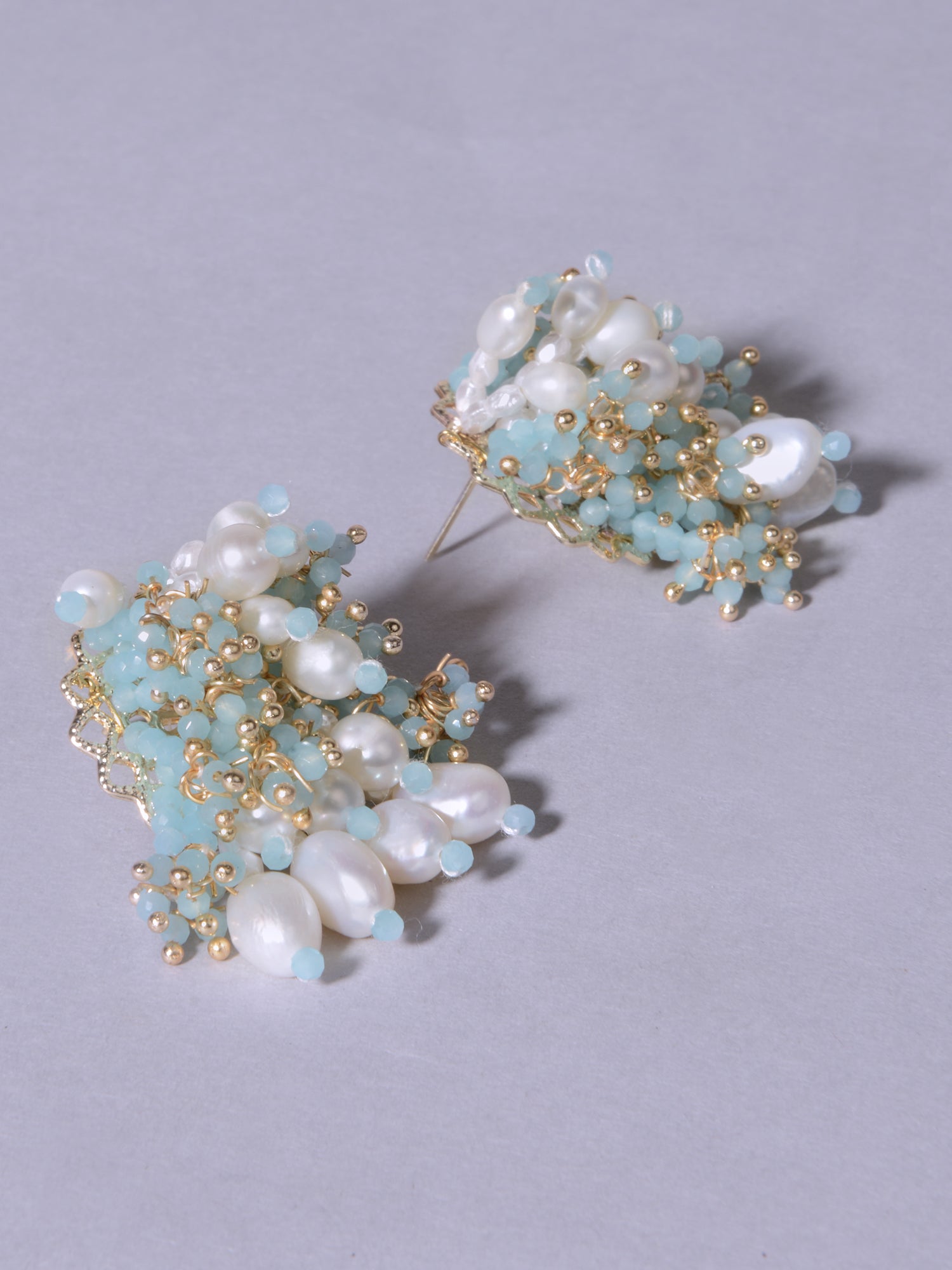 Atlanna aqua studs