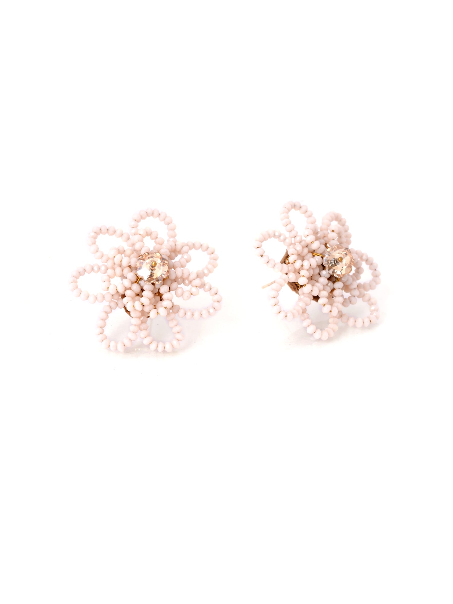 Kvetina studs - peach