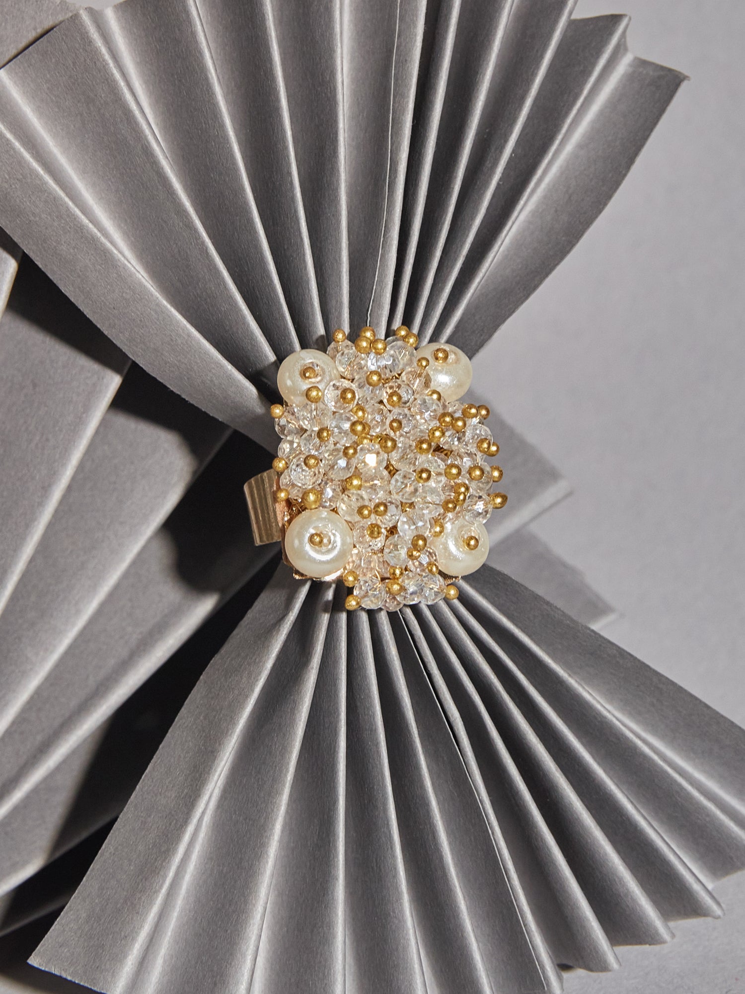 Solstice white ring