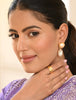 Cavi Drop Earrings (White)