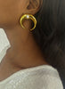Copa Moon Earrings (White)