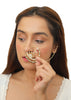 Lotus Design Gold Plated Nath