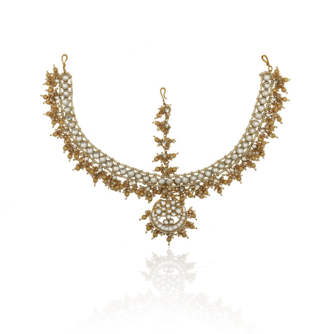 Golden Balls Layered Gold Plated Mathapatti