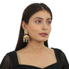 Pastel Colour Gold Plated Jhumka