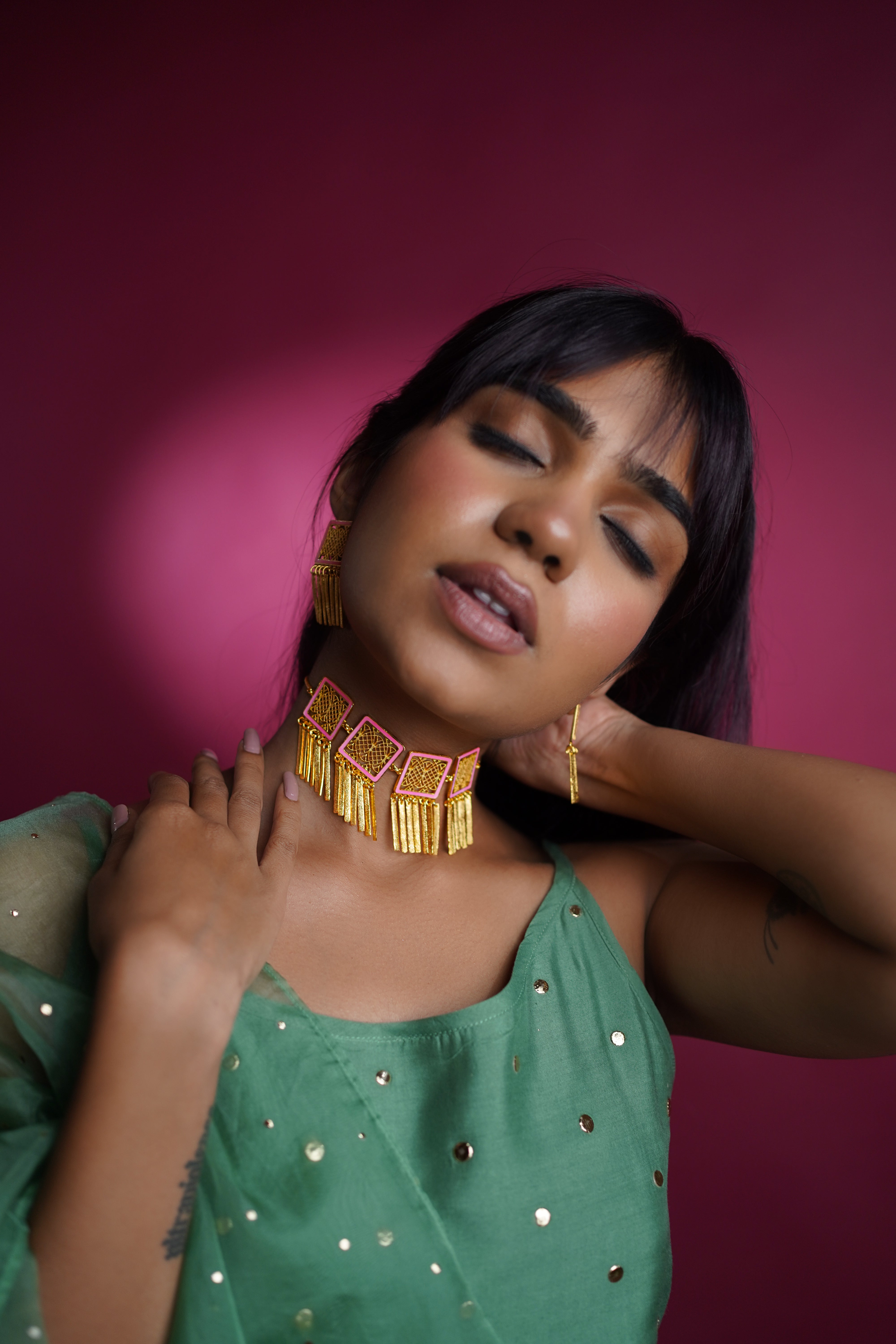 Alhmabra choker set
