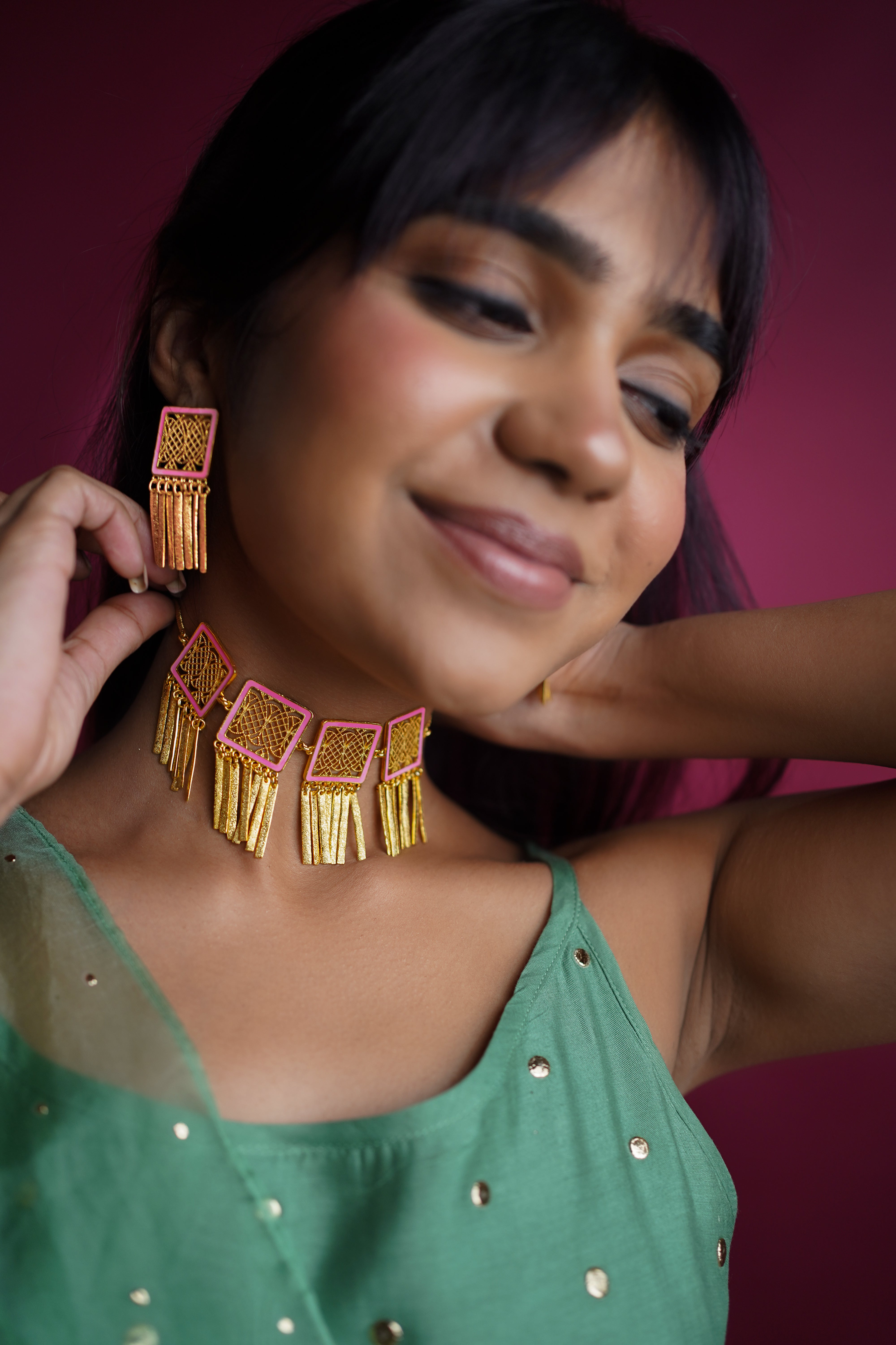 Alhmabra choker set
