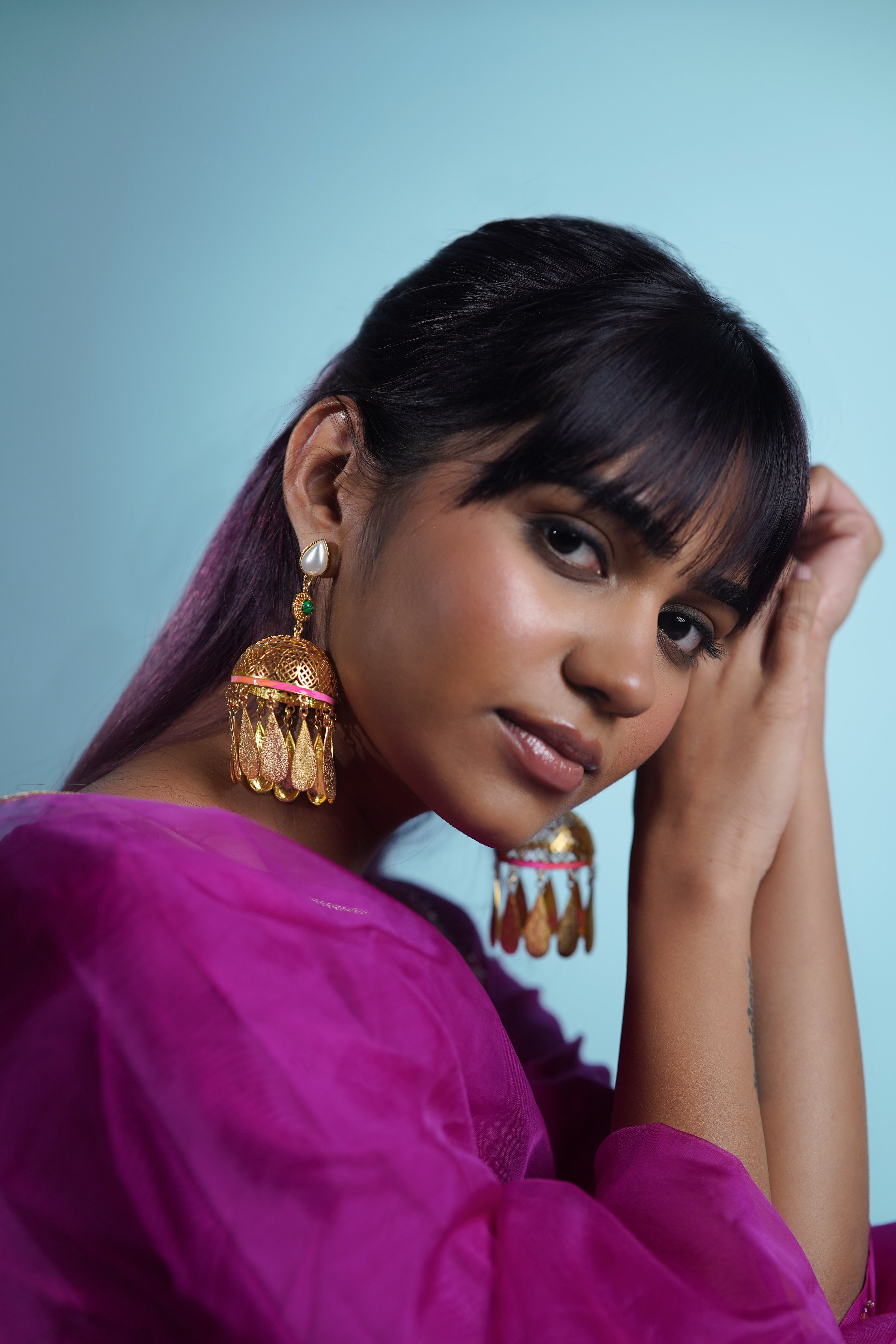 Alhambra jhumkas