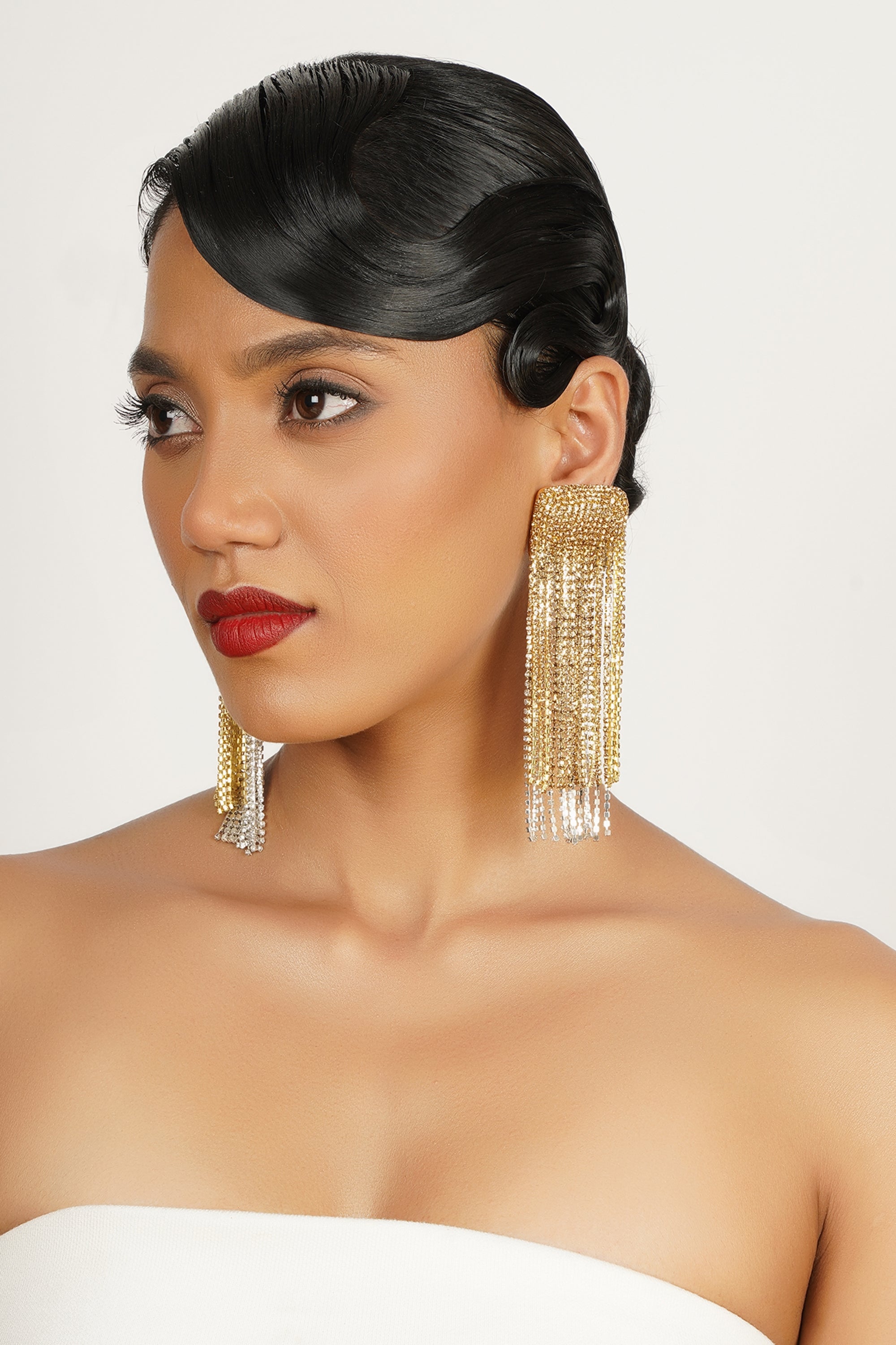 Crystal Long Chain Dangler 2