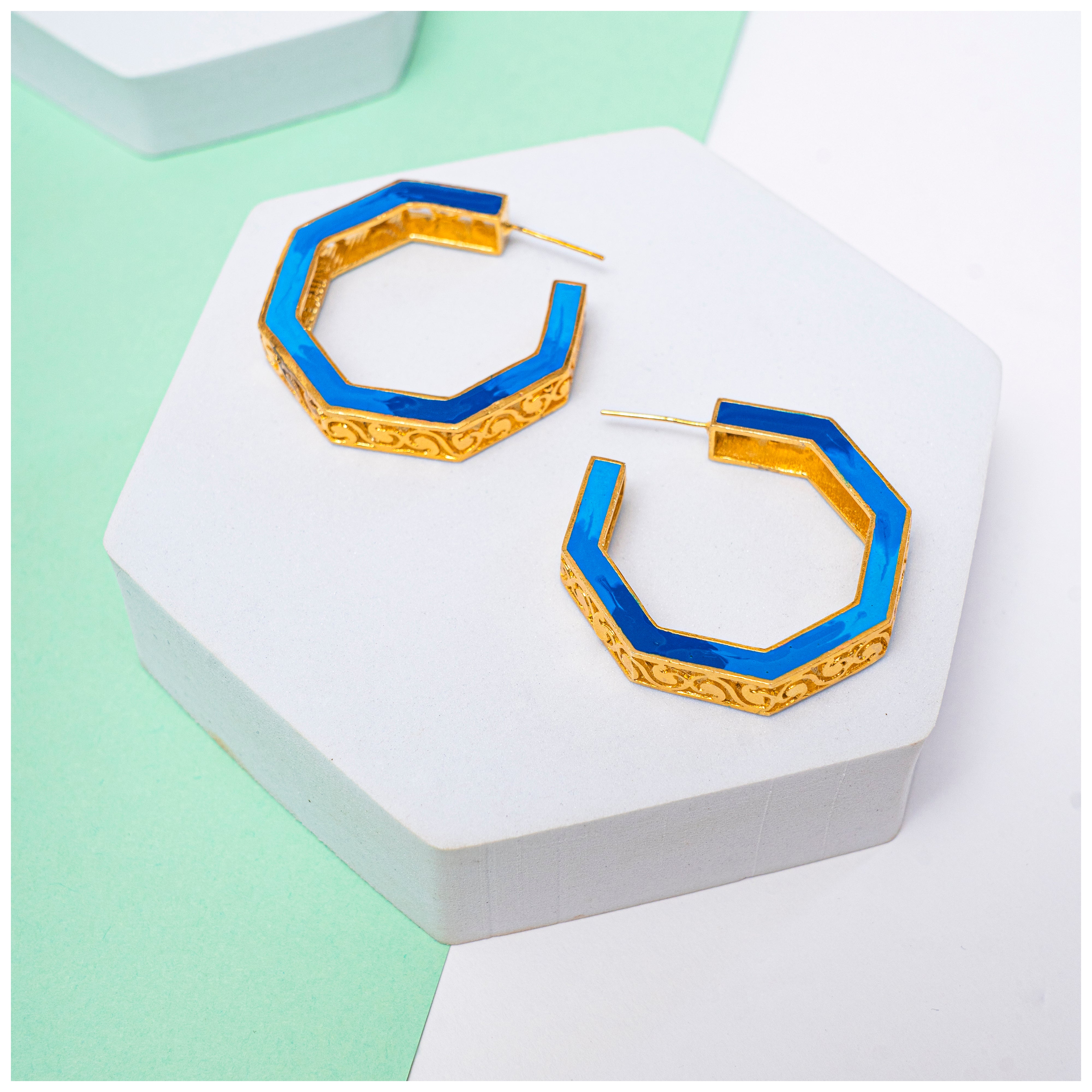 Octave jali hoops medium