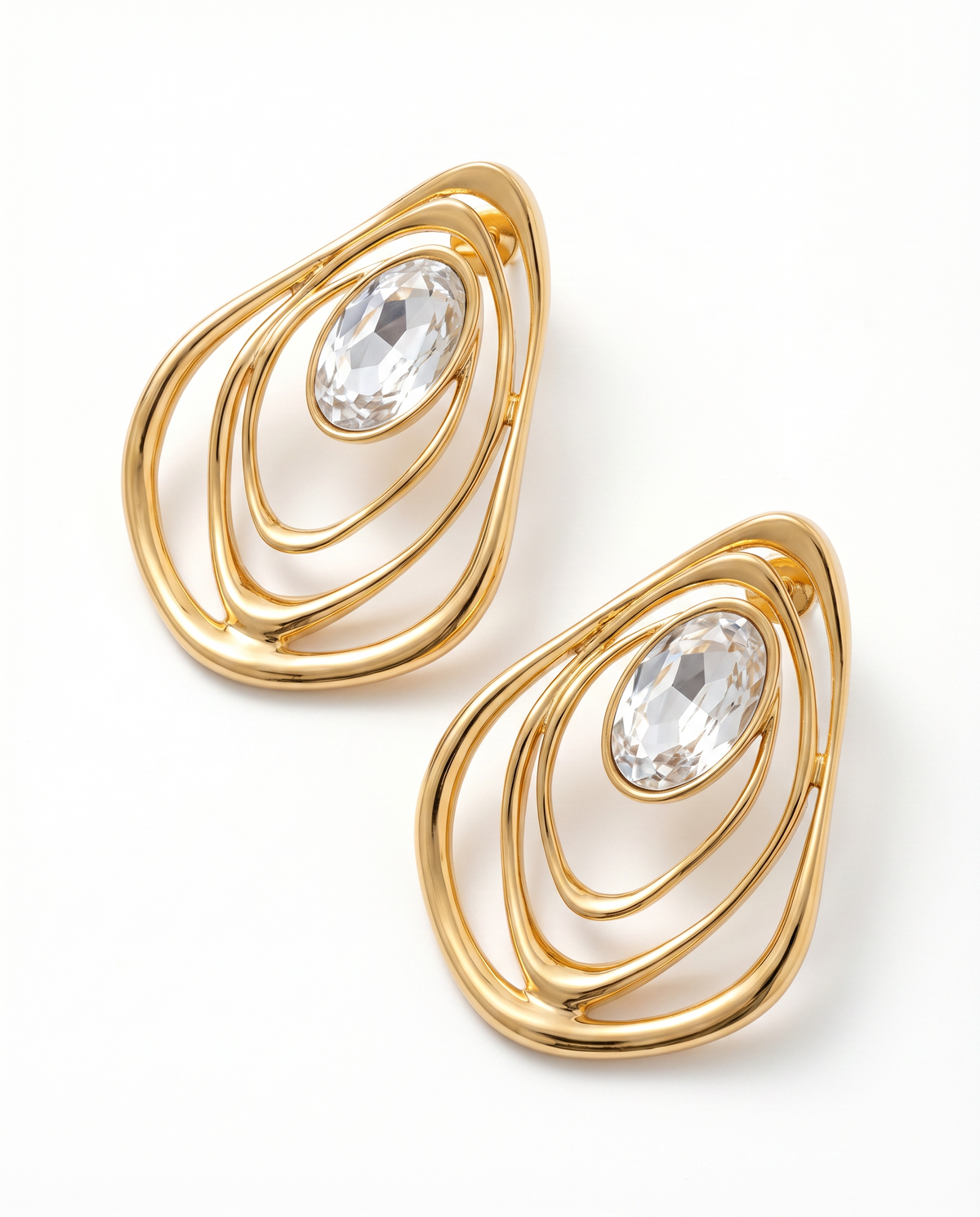 Wave Statement Earring