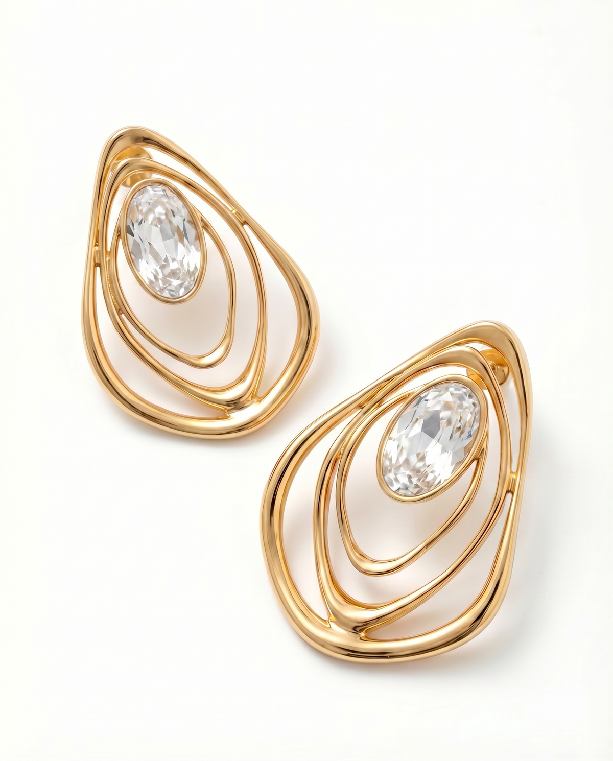 Wave Statement Earring