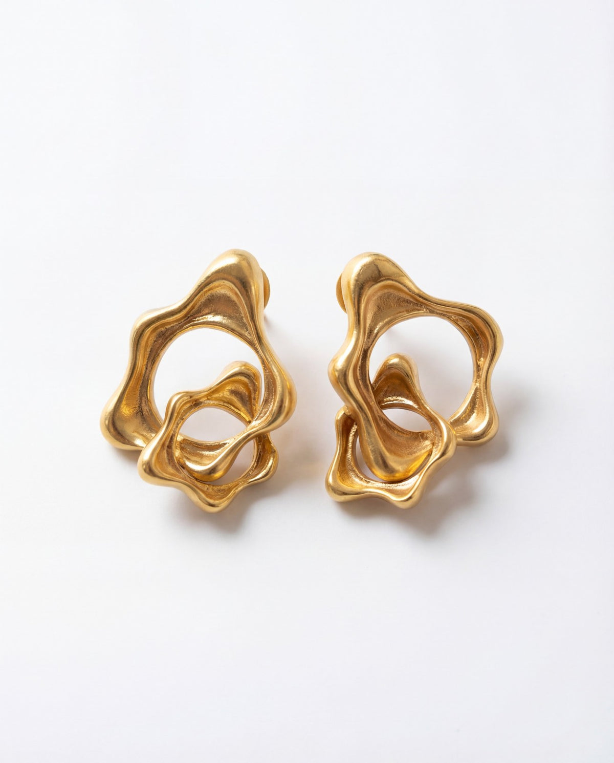 Fluid  duo earring