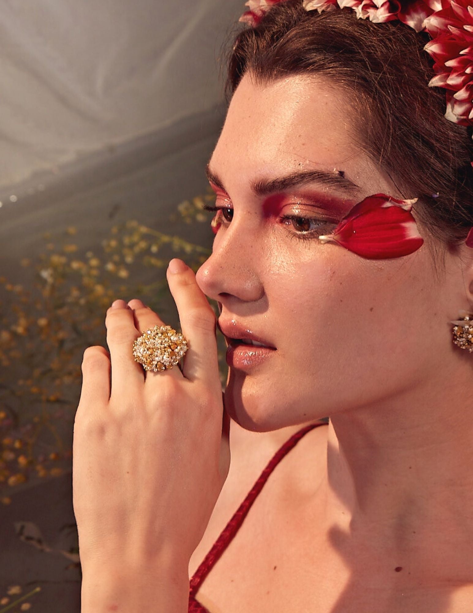 Mareena yellow ring
